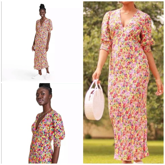 Target floral midi dress Clearance